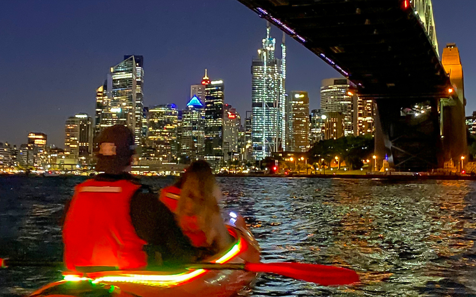 Vivid City Lights Night Kayaking on Sydney Harbour tickets in Sydney - Features | TickYourList