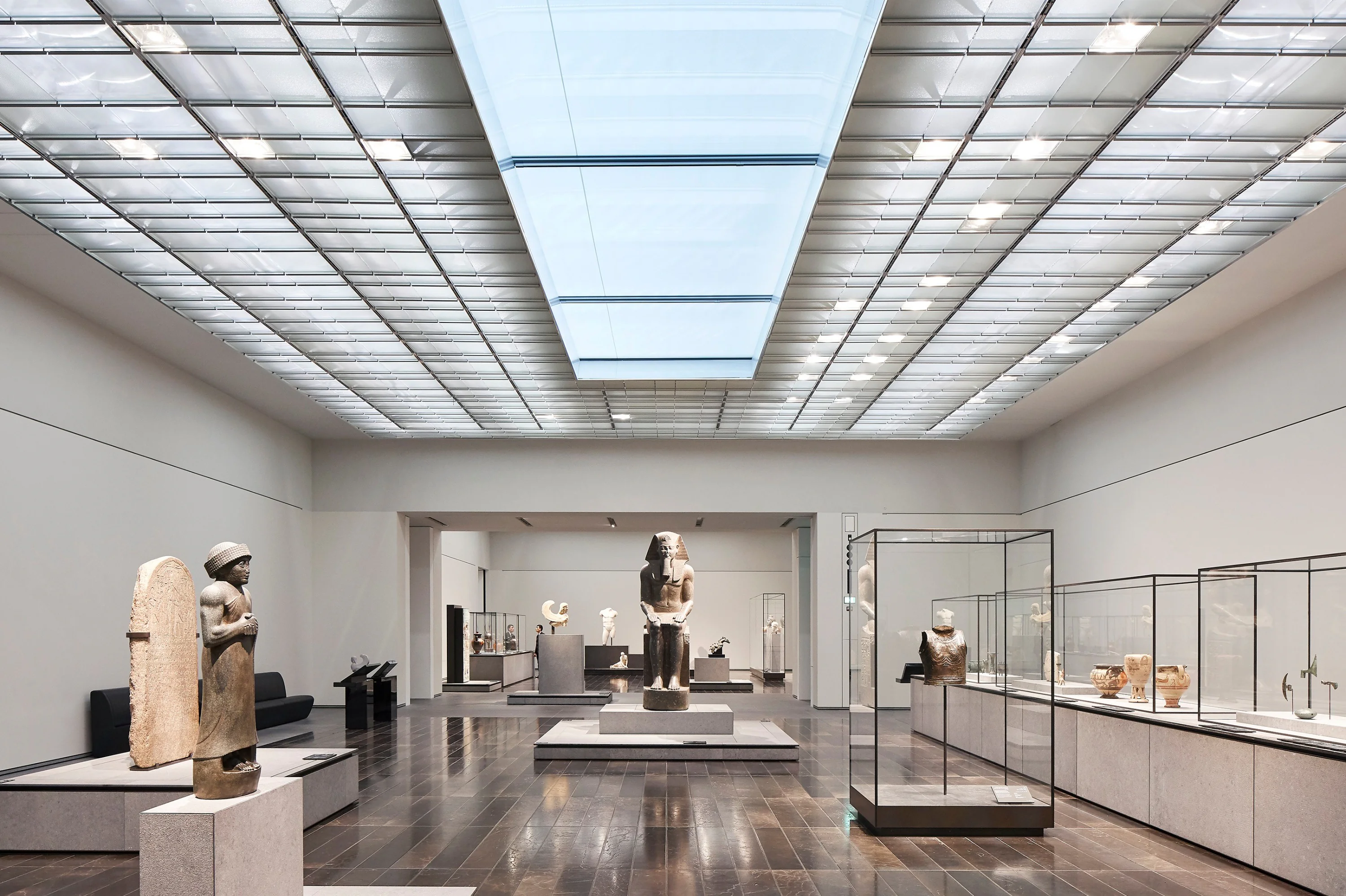 stunning artwork inside Louvre Abu Dhabi