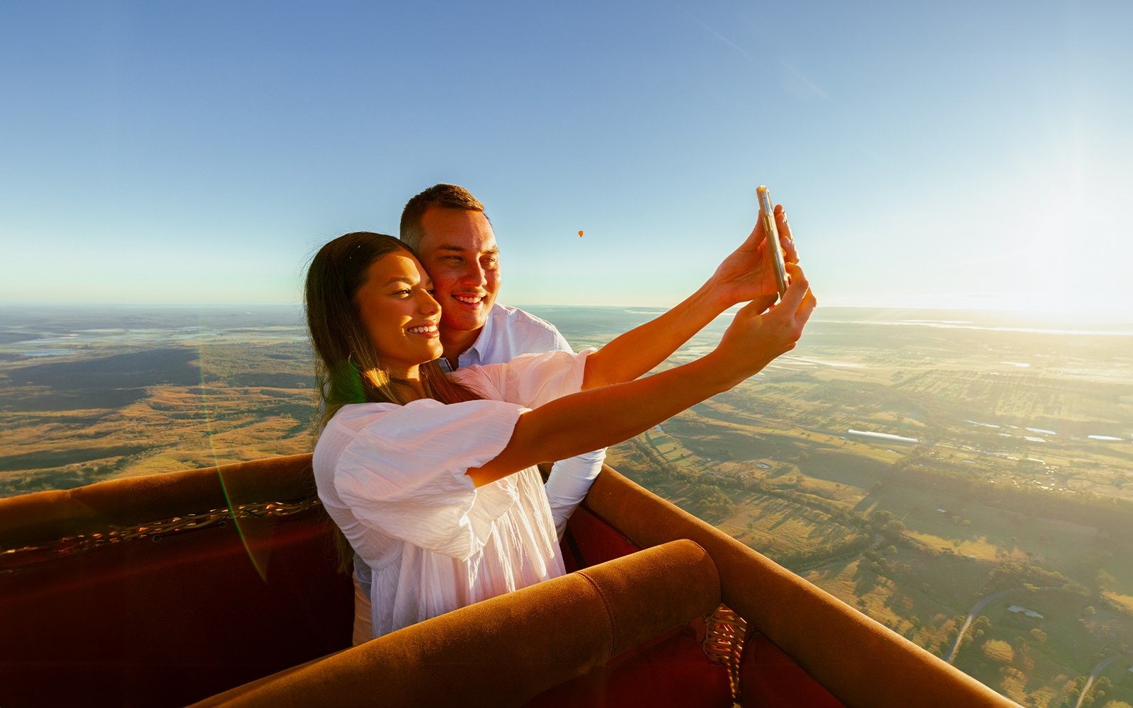 Gold Coast Hot Air Balloon Ride with Sparkling Wine & Hotel Transfers tickets in Gold Coast - Highlights | TickYourList