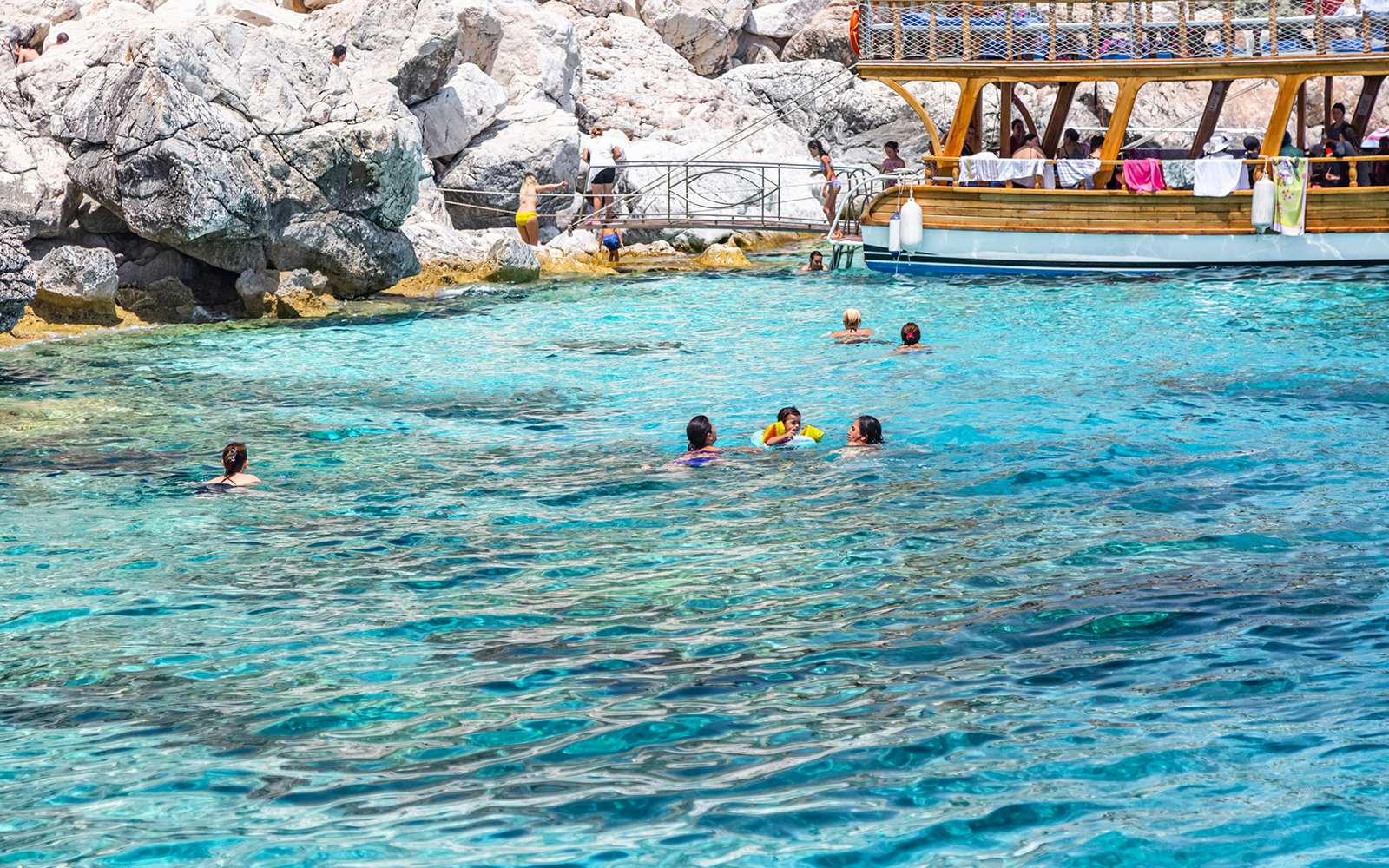 Guided Boat Tour to Lower Duden Waterfall in Antalya tickets in Antalya - Attractions | TickYourList