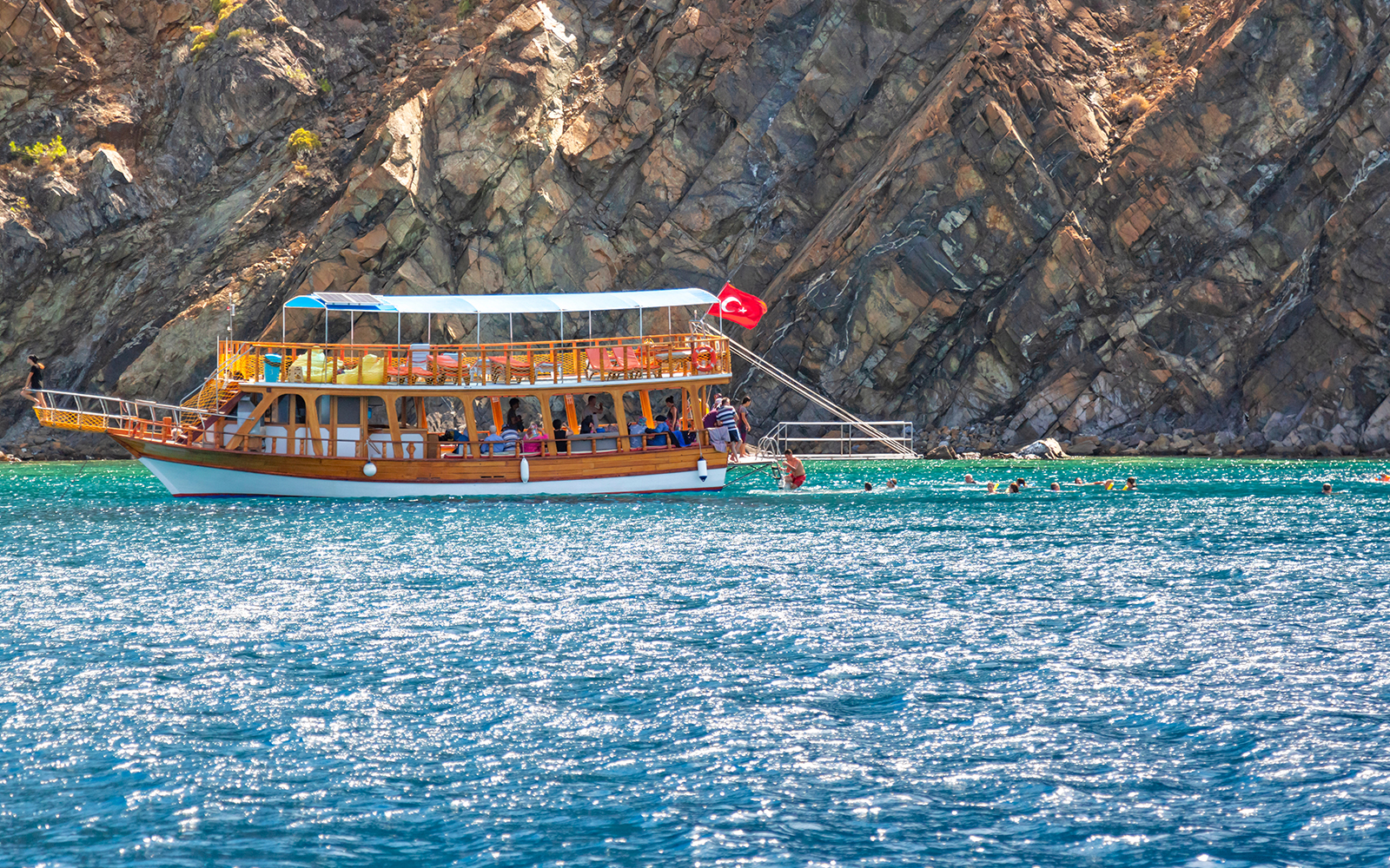 Guided Boat Tour to Lower Duden Waterfall in Antalya tickets in Antalya - Highlights | TickYourList